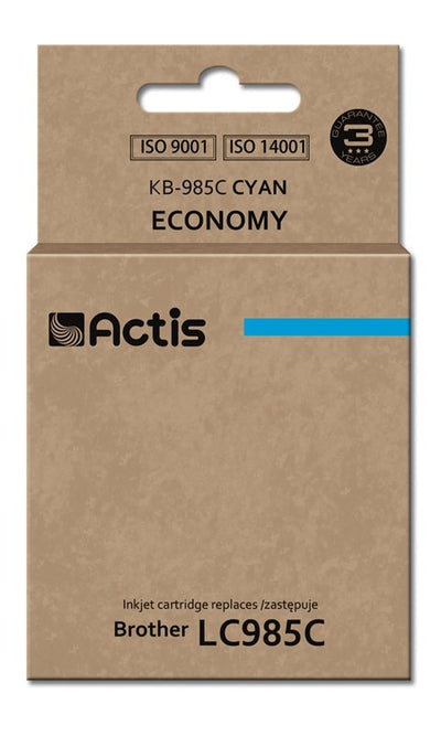 Actis Ink KB-985C (reemplazo Brother LC985C - Standard - 19 5ML - Cyan) — image 1