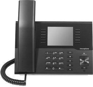 Innovaphone IP222 IP Design Telefon Black — image 1
