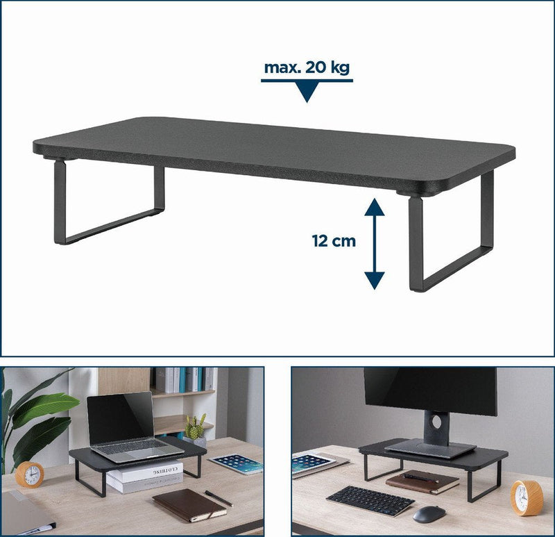 Gembird MS-TABLE-03 Stand Monitor Black Desk