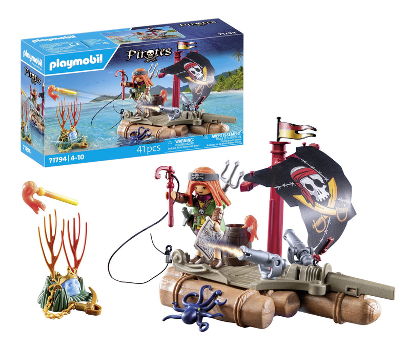 Playmobil Bote Pirata Con Tesoro