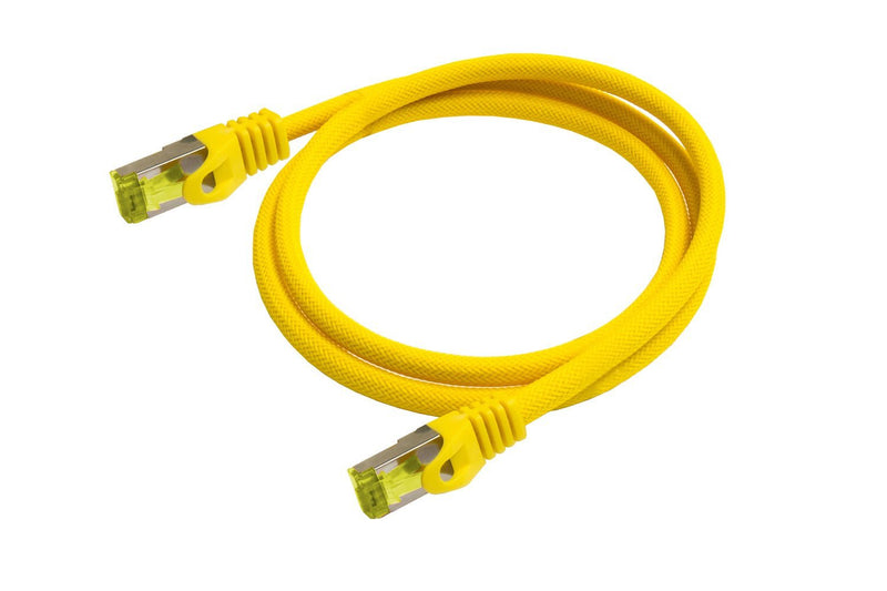 Python Network Cable M. CAT.7 Cable a Granel Nylongefl. Yellow 7,5M