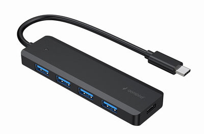 Gembird Hub 4 Ports USB 3.1 (gen 1) Type-c Black UHB-CM-U3P4P-01 — image 1