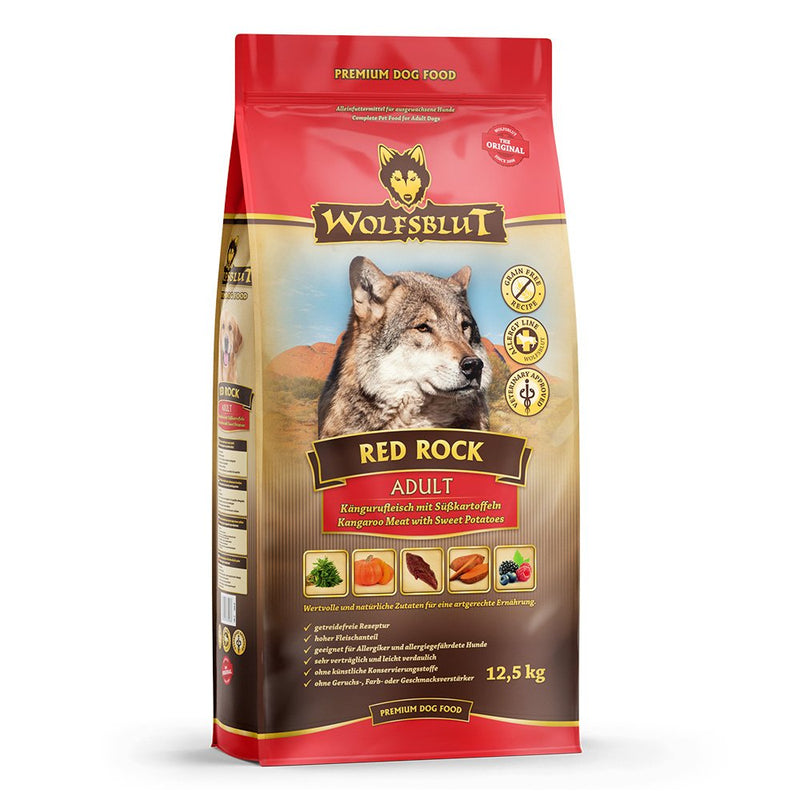 Wolfsblut WB784936 Comida Seca Perros 12,5KG Adulto Canguro, Batata