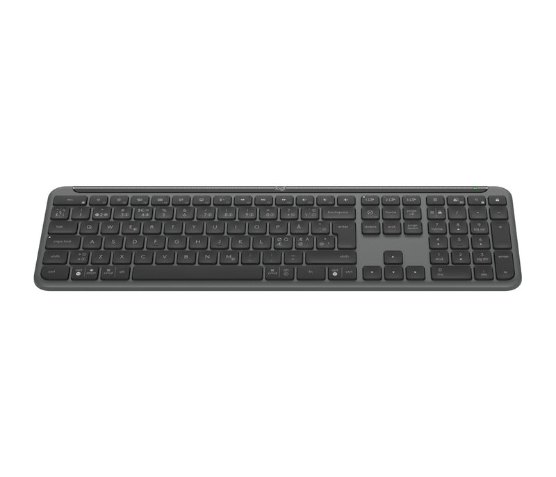 Logitech Signature Slim K950 Keyboard Wireless Azultooth 5.1 Le Pan Nordic Graphite (pan)