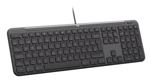 Logitech Signature Slim Wired K620 For Business Keyboard Universal USB QWERTY Internacional Ee.uu. Graphite — image 1