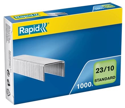 Rapid Box Of 1000 Staples Standard 23/10 Galvanizadas