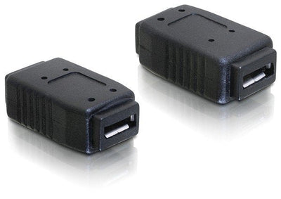 Delock Adapter USB Micro-a + B Female a USB Micro-a + B Female — image 1