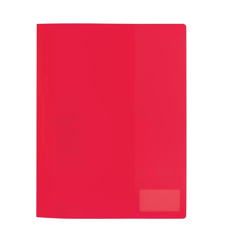 Herma Folder A4 Red Translucido Pp 3UDS.