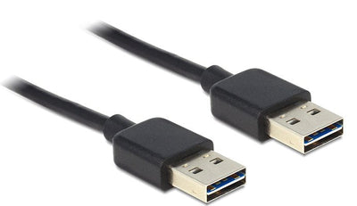 Delock USB Cable a - a M/M 1.00M Sw Easy USB — image 1