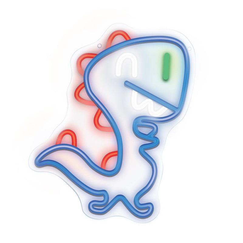 Forever Lamp Neon LED Jurassic Baby Dino Blue