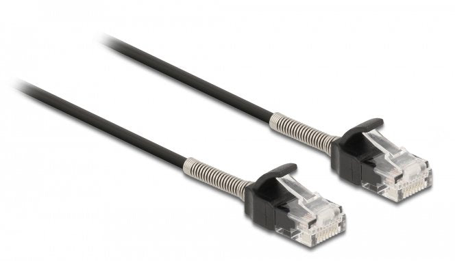 Cable Elock 87014 Network Black 0,25M CAT.6A U/UTP (UTP)