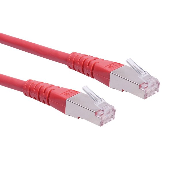 Roline Network Cable KAT.6 Class And S FTP Pimf Red 0,3M