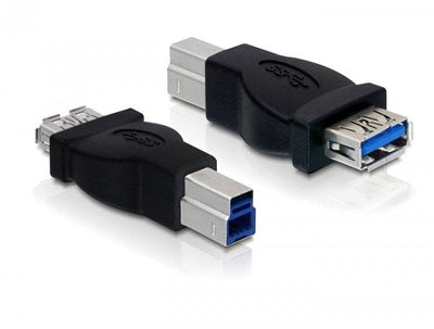 Delock Adapter USB 3.0-B Male USB 3.0-A Female — image 1