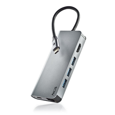 Ngs Docking USB Type-c WONDERDOCK8 3x USB 1x USB Type-c DP 1x HDMI 1x RJ45 1XLECTOR Cards SD — image 1
