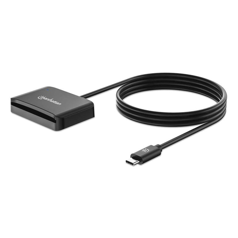 Manhattan USB 2.0 Type-c Card Reader Smartcard- Microsdxc
