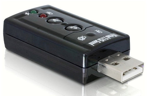 Delock Adapter Sound USB 7.1 Jack - Headphone And Microphone — image 1