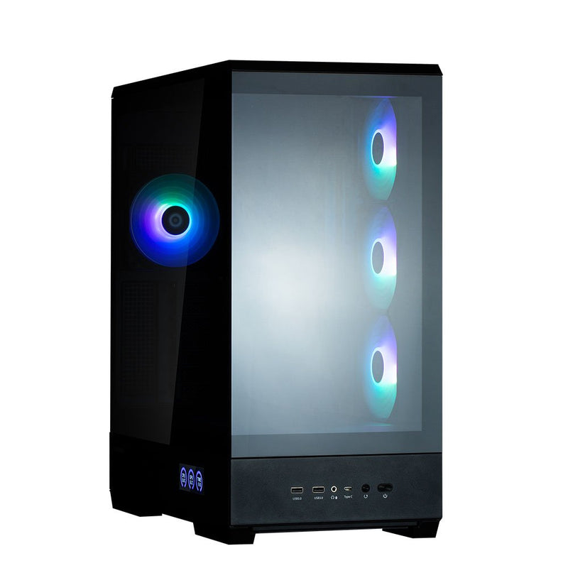 PC Case Obudowa P50 Ds Mid-tower 4 Wentylatory ARGB Black