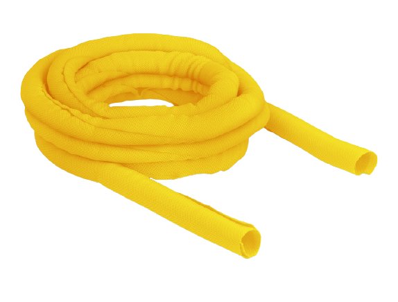 Delock Hose Fabric With Closure Automatic . Resimente Calor. 5MX19MM Yellow