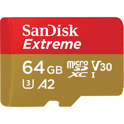 SanDisk Extreme Microsdxc 64GB 170/80MB/S A2 — image 1
