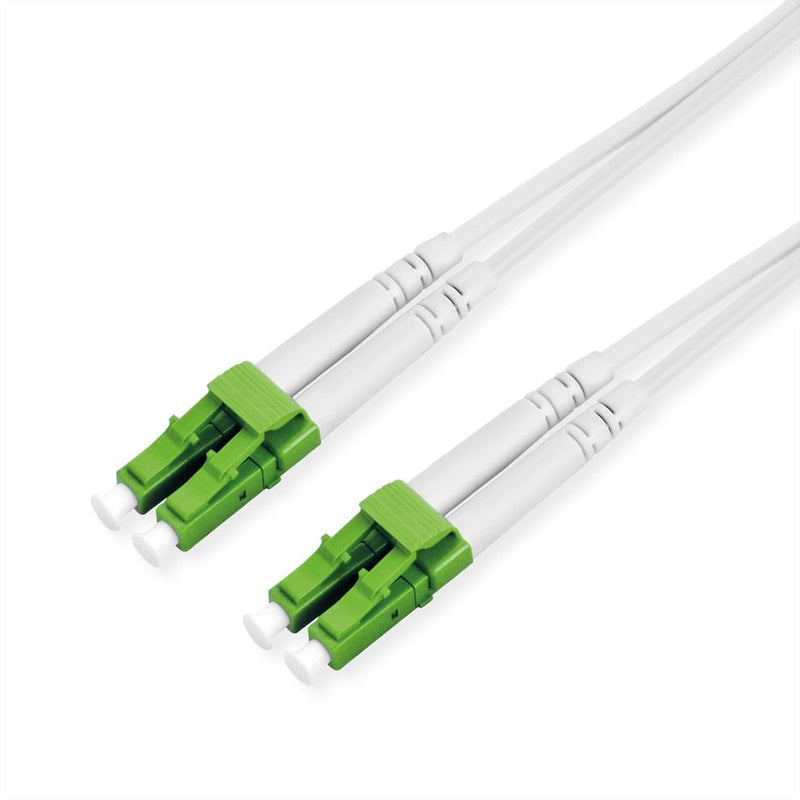 Roline Lwl-cable Duplex, 9 125M OS2, Lc-apc Lc-apc, Stahlarmiert, Lsoh, White 7M