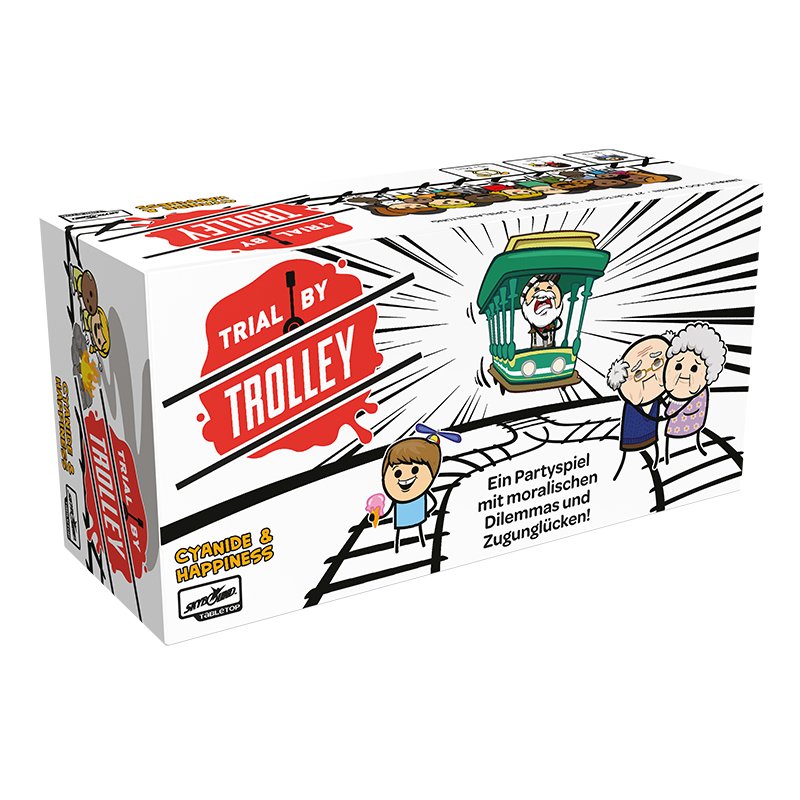Asmodee Trial By Trolley, Set Of Fiesta LDGD0003