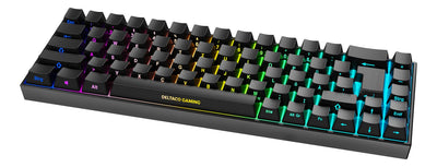 Deltaco Gaming Keyboard DK440R Wireless, Rgb, Black — image 1