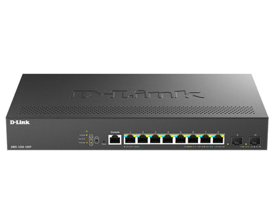 Switch Gestionable D-link DMS-1250-10SP 8X Multigigabit 2.5G PoE + 2X10G Sfp + 240W — image 1