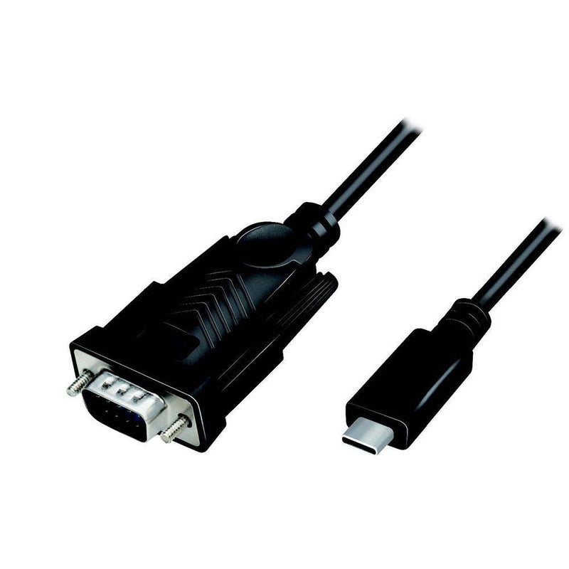 Logilink AU0051A Cable USB 2.0 Type-c USB-C M To DB9 M Serial 1.2M WIN11