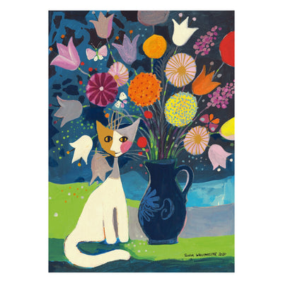 Schmidt Spiele Rosina Wachtmeister: Gato White Rompecabezas 1000 Pieces 58656 — image 1