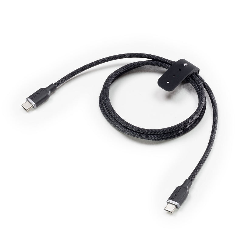 Zagg Charge Stream Black USB Cable -c (m) a USB-C (m) 1M