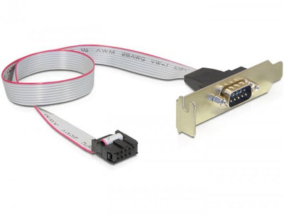 Delock Slotblech - Seriell 1XPORT Low Profile Cable Ca. 40CM — image 1