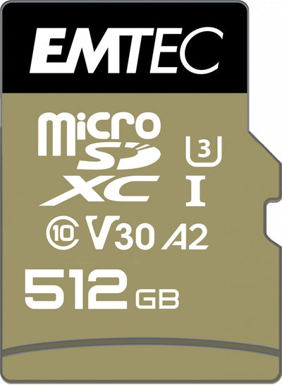 Emtec ECMSDM512GXC10SP Memory Flash 512GB Microsdxc Uhs-i Clase 10 — image 1