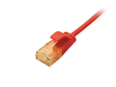 Equip Network Cable CAT.6A Slim U UTP 2x RJ45 5.00M Rojolszh — image 1
