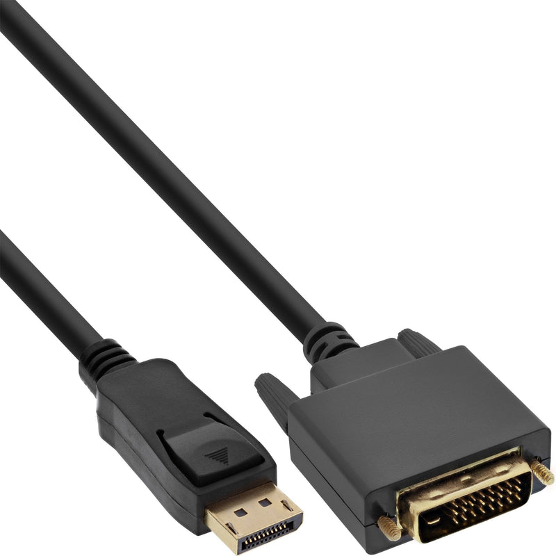 Inline Cable DisplayPort a DVI Black 5M