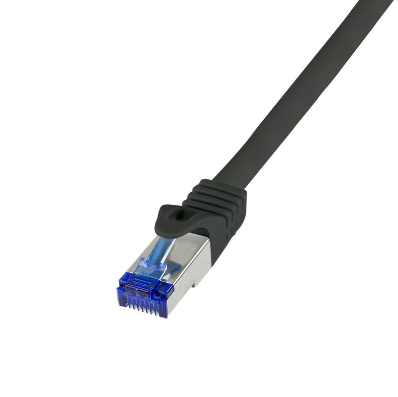 Logilink Network Cable Ultraflex, CAT.6A, S FTP, Black 15M