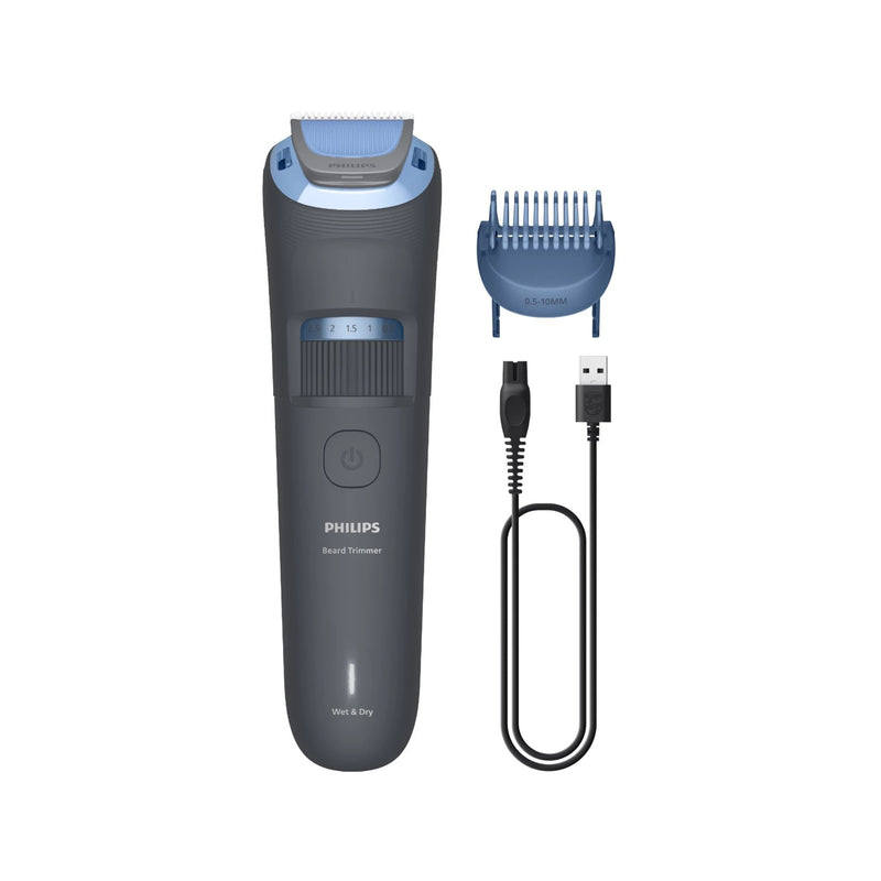 Philips Beard Trimmer 3000 Series BT3617/15 Arreglo Barba With Cuchillas Punta Redondeada