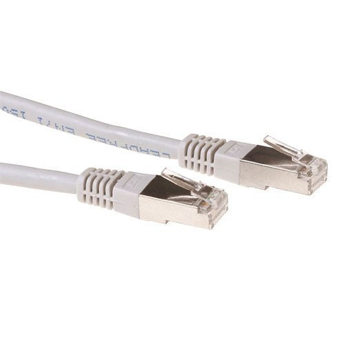 Grey 15 Meter Lszh SFTP CAT.6A Patch Cable With RJ45 Connectors