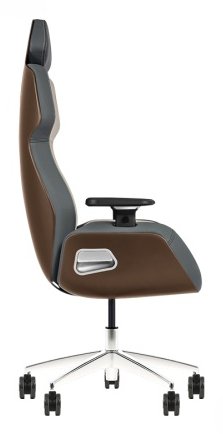 Thermaltake Argent E700 Mocha Mousse & Grey Whiteboard Crayon Real Leather Chair