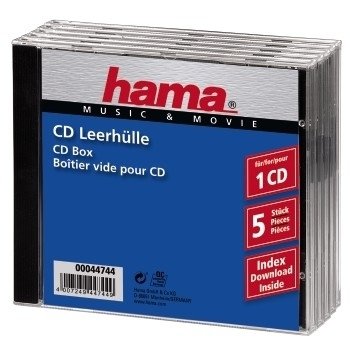 Hama Cases Cd-box Joyero 44744 5 Pieces — image 1
