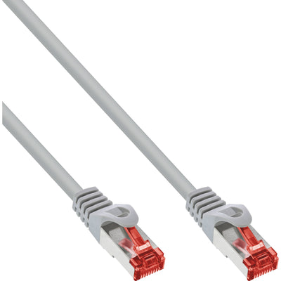 Inline Network Cable S/FTP Pimf CAT.6 250MHZ Cobre Libre Halógenos Grey 0.5M — image 1