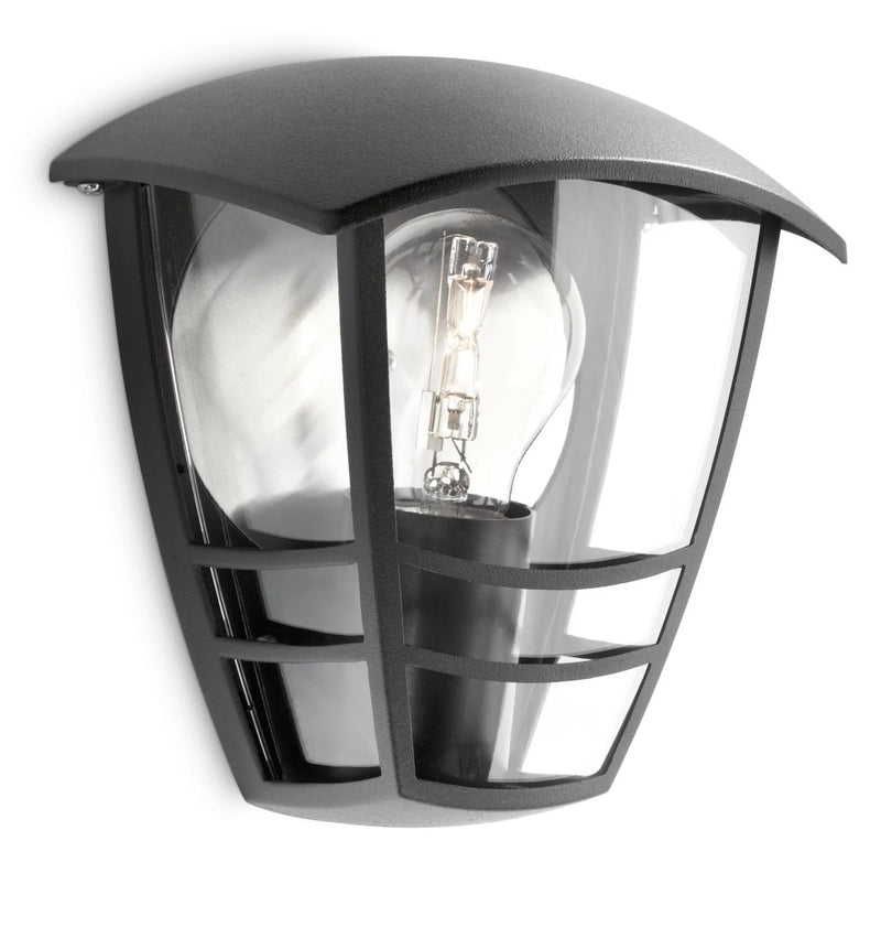 Philips Lighting My Garden Creek - Lamp Wall 1 X 60W, 220V, Colour Black (915002790302)