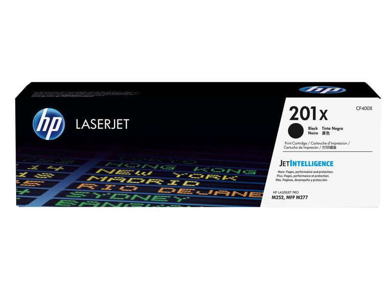 HP Genuine Toner 201X XL Black CF400X