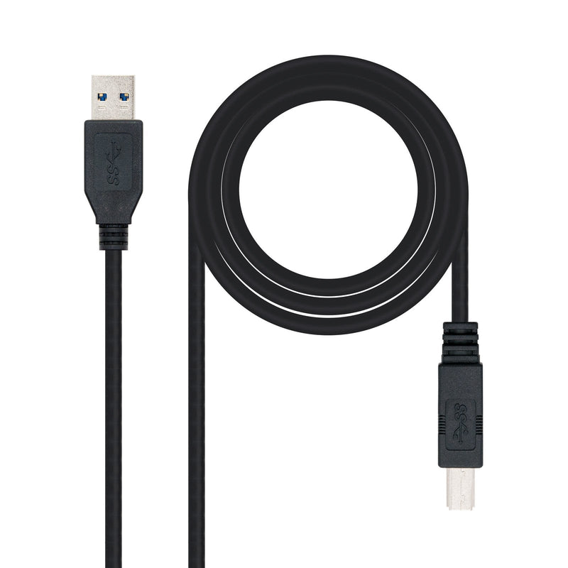 Nanocable Cable Printer USB-A 3.0 Male a Usb-b Male 2M
