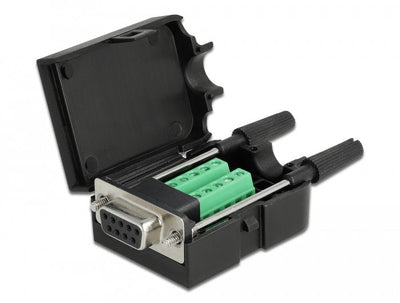 Delock 66257 Adapter Sub-d 9 Pin Female a Terminalblock 10 Pin — image 1