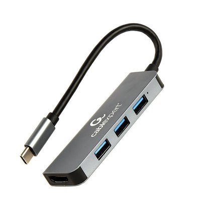 Gembird Hub Multipuerto USB C 2IN1 Hub USB HDMI A-CM-COMBO2-01 — image 1