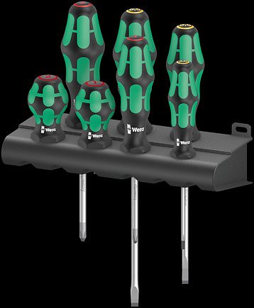 Wera Set Of Screwdrivers 300 7 Mix 1