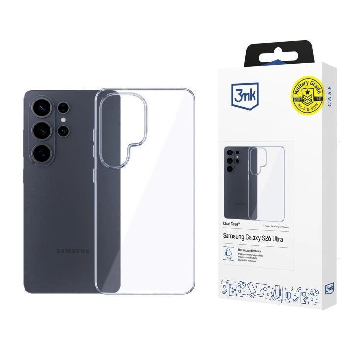 3MK Clear Case For Samsung Galaxy S26 Ultra