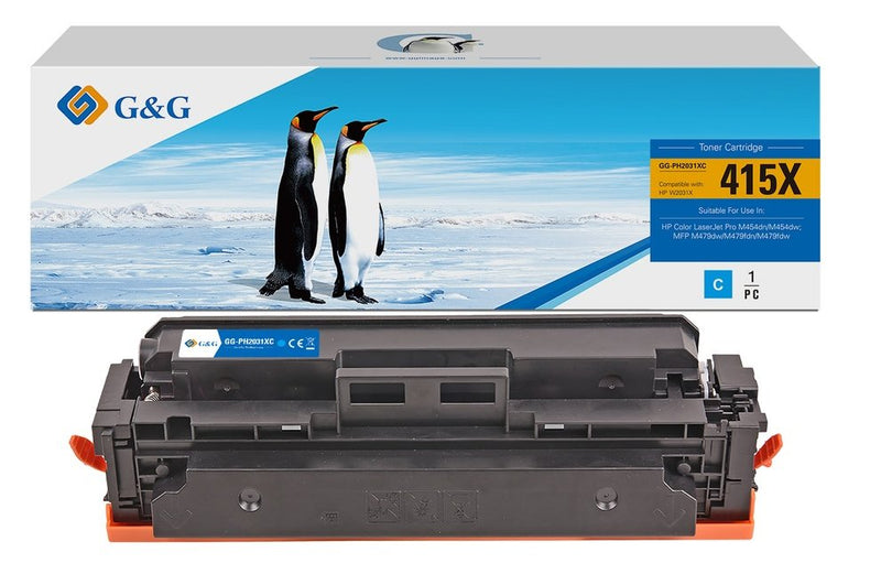 G&g Xl-toner Compatible With HP 415X W2031X