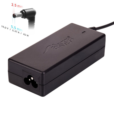 Akyga Charger Laptop AK-ND-61 19V/2.37A 45W 5.5X2.5MM Asus/Toshiba/Leno — image 1