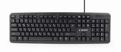 Gembird Keyboard Rumano KB-U-103, USB 1.4M Black — image 1